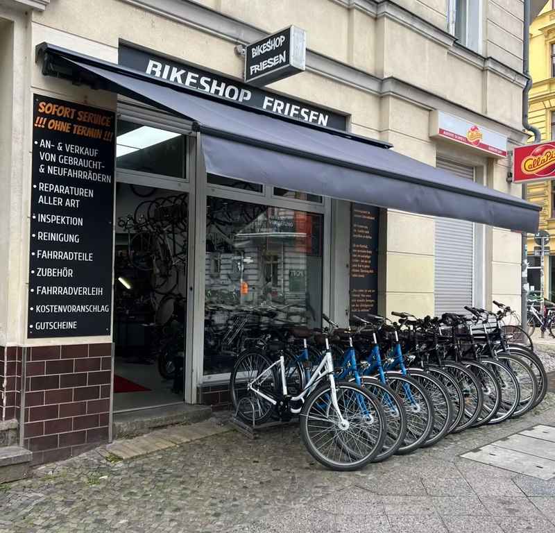 BikeShop Friesen Werkstatt Berlin Fahrradwerkstatt von BikeShop Friesen in der Friesenstraße in Berlin Kreuzberg